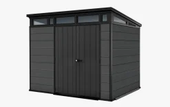 New Cortina 9x7 Storage Shed - Graphite Medium Sheds