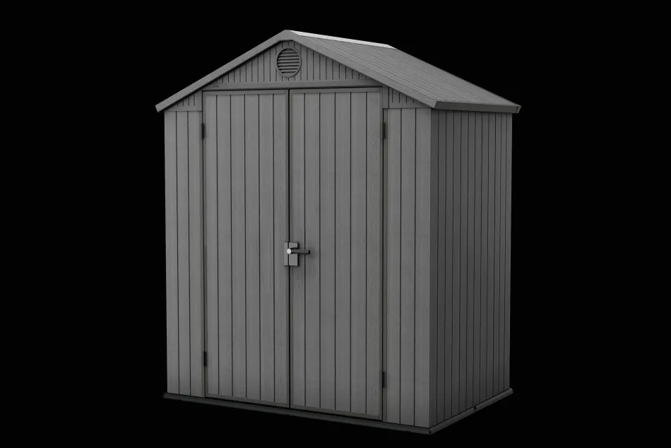Sale Darwin 6x4 Storage Shed - Graphite Small Sheds