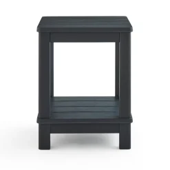 Best Deluxe Adirondack Side Table - Graphite Outdoor Side Tables