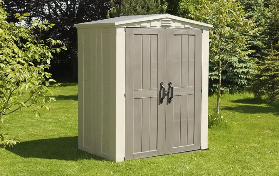 Factor 6x3 Storage Shed - Brown Small Sheds