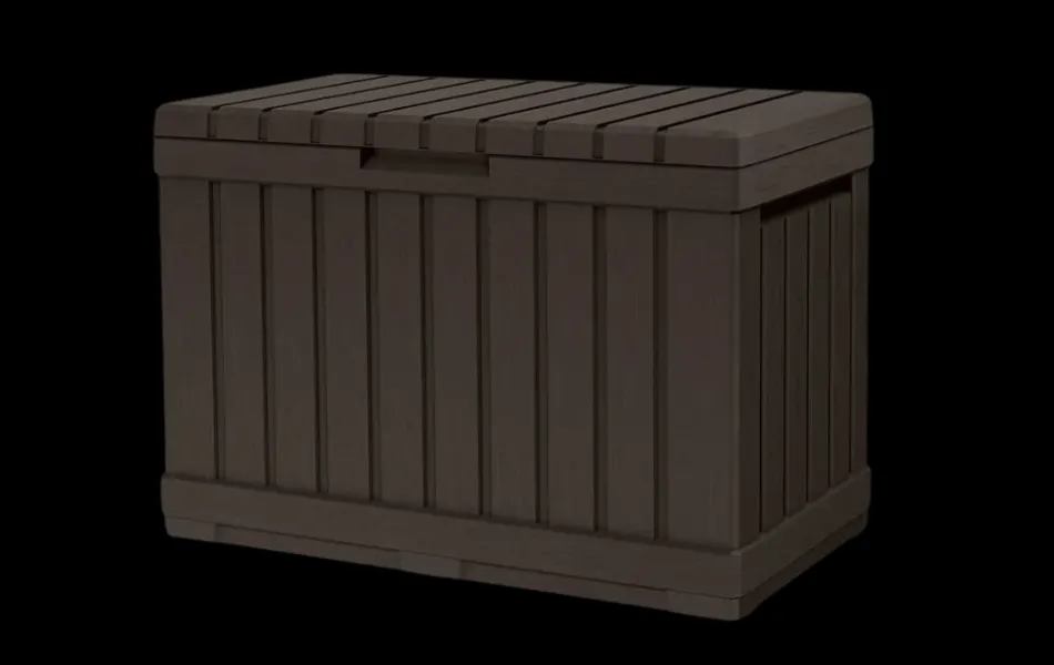 Hot Kentwood 50 Gallon Deck Box - Brown Small Deck Boxes