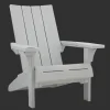 Outlet Modern Adirondack Chair - Grey Adirondack Chairs