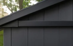 Clearance Newton Plus 7.5x7 Storage Shed - Graphite Medium Sheds