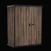 Hot Signature Vertical Storage Shed - Rosewood Brown Storage Cabinets & Shelving Units|Vertical Sheds