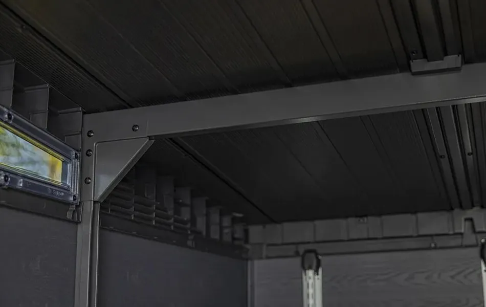 Online Signature 11x7 Storage Shed - Storm Grey Large Sheds