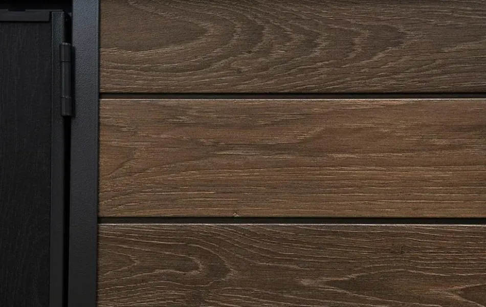 Best Signature 11x7 Storage Shed - Walnut Brown Large Sheds