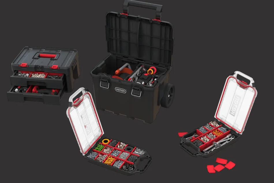 Clearance Stack & Roll 2.0 Tool Storage System - Black Tool Storage