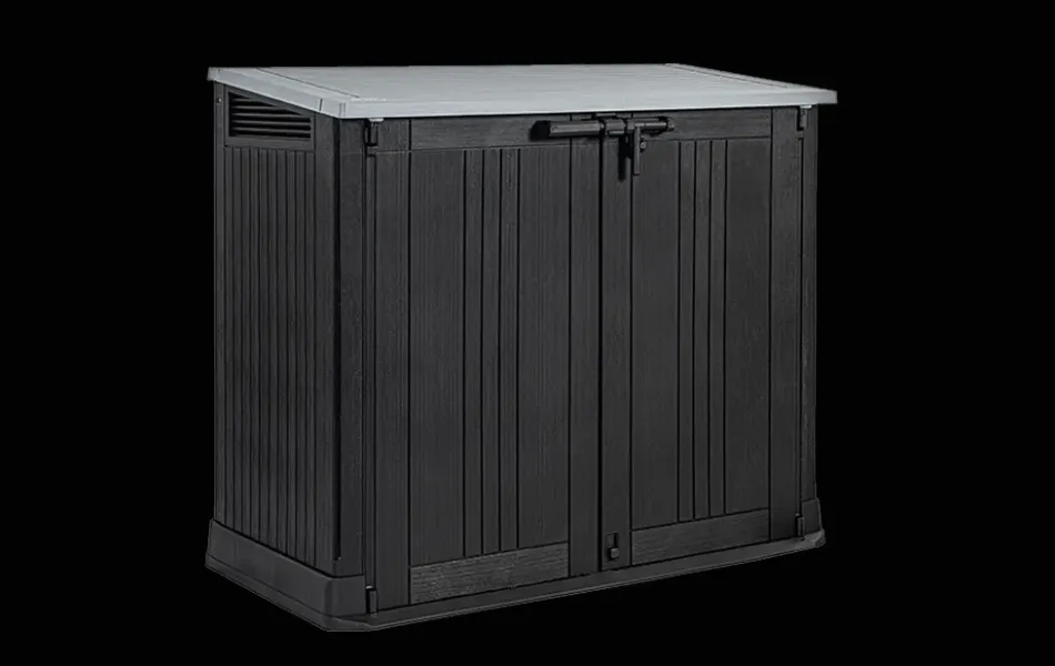Best Store-It-Out Prime Storage Shed - Grey Trash Can Storage Sheds|Horizontal Sheds