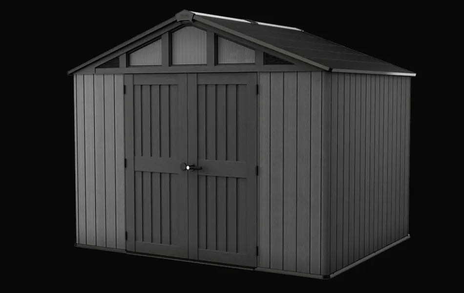 Sale Stronghold 10x8 Storage Shed - Graphite Large Sheds
