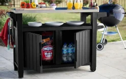 Hot Unity XL Outdoor Kitchen Cart with Storage - Graphite Outdoor Kitchen Units