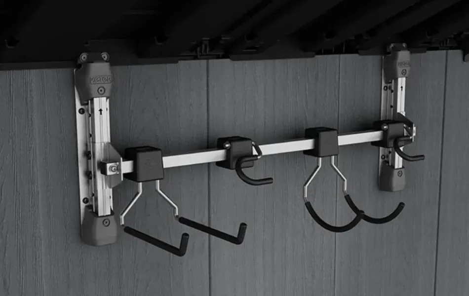 Sale Wall Mount Tool Organizer - Black Shed Shelving & Accessories