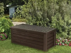 Westwood 150 Gallon Deck Box - Brown Large Deck Boxes